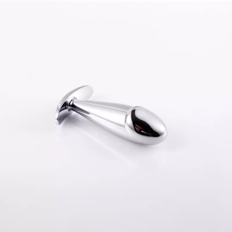 NEW Small Metal Butt Plug Dildo for Beginner Women Men Intimate Goods Strapon Anal Toys Sex Accessories Anal Beads Training 18+