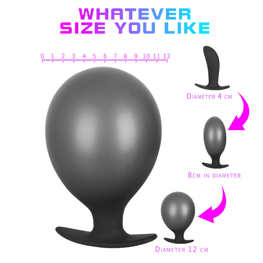 Expandable Prostate Massager Butt Plug Adult Sex Toys Inflatable Silicone Huge Big Anal Plug Anal Dildo Pump Anal Dilator