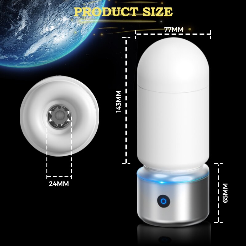 Automatic male masturbator, realistic vagina cup, masturbation trainer, sex toys for men