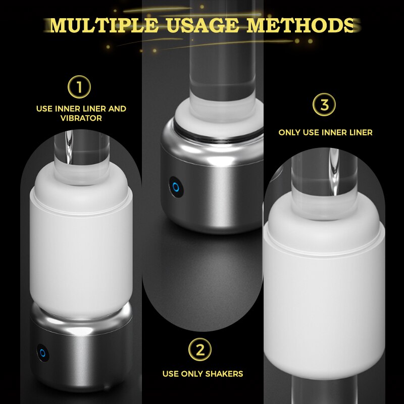 Automatic male masturbator, realistic vagina cup, masturbation trainer, sex toys for men