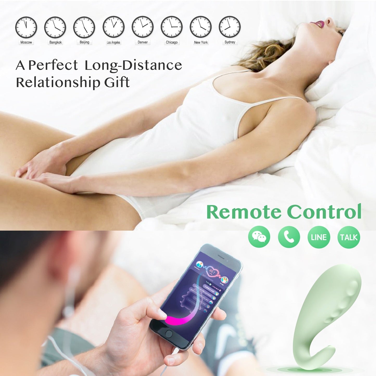 High Quanlity Bluetooth Dildo Wireless APP Remote Control Vibrator Wear Vibrating Panties Sex Toy for Women Free Shipping
