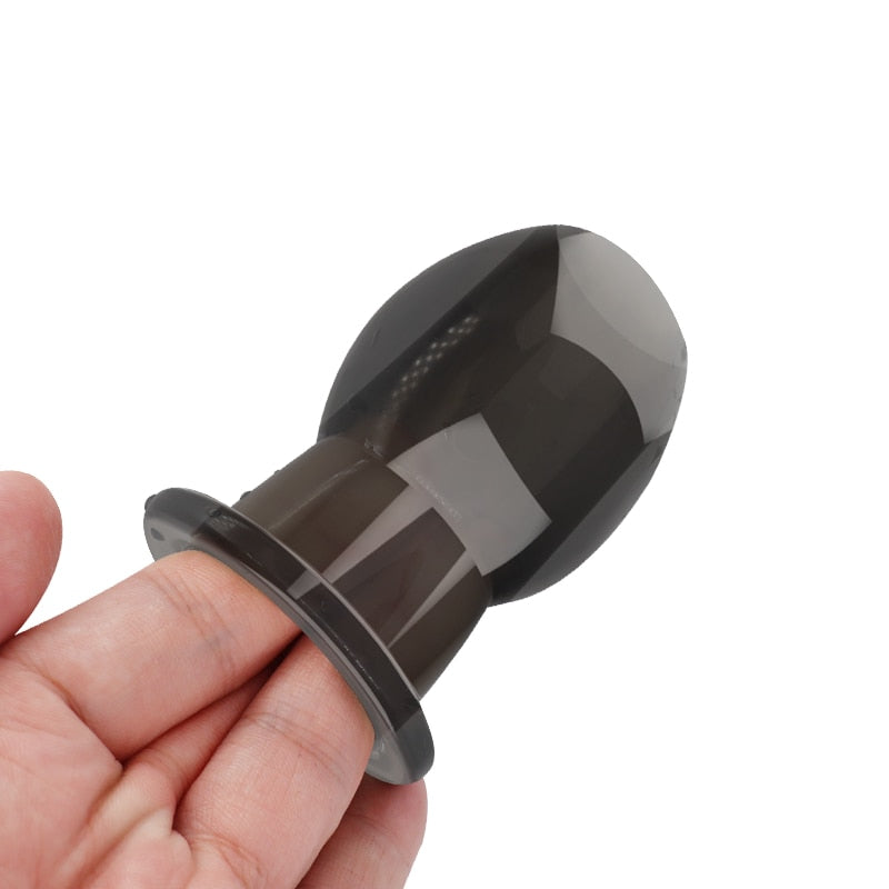 Hollow Vagina Butt Plug with Stopper Plug Anal Expander Anal Dilator Speculum Men Prostate Massage Sex Toy for Gay