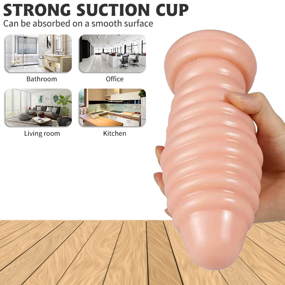 Huge Butt Plug Sex Shop Anal Plug with Powerful Sucker Adult Products Female Masturbator Prostate Massager Sex Toys for Couples