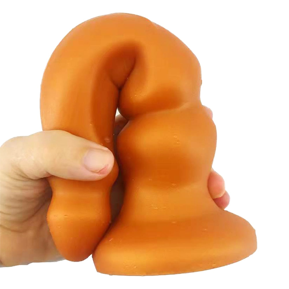 Huge Butt Plug Sex Shop Soft Material Anal Plug with Powerful Suction Cup Adult Product Female Masturbator Erotic Sex Toys for Couple