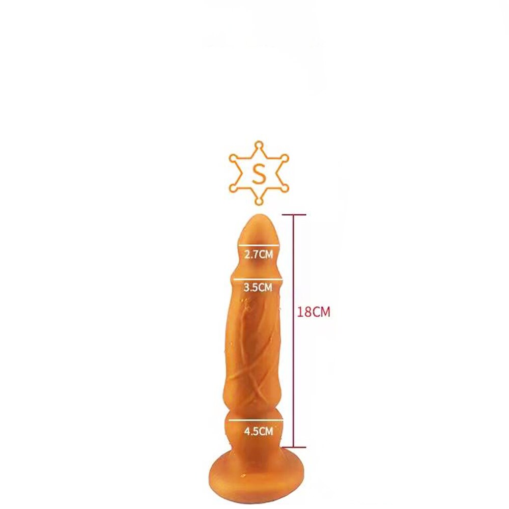 Huge Butt Plug Sex Shop Soft Material Anal Plug with Powerful Suction Cup Adult Product Female Masturbator Erotic Sex Toys for Couple