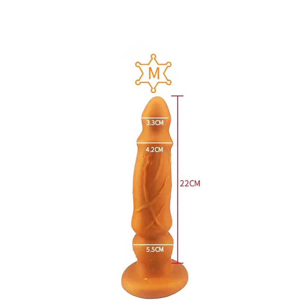 Huge Butt Plug Sex Shop Soft Material Anal Plug with Powerful Suction Cup Adult Product Female Masturbator Erotic Sex Toys for Couple
