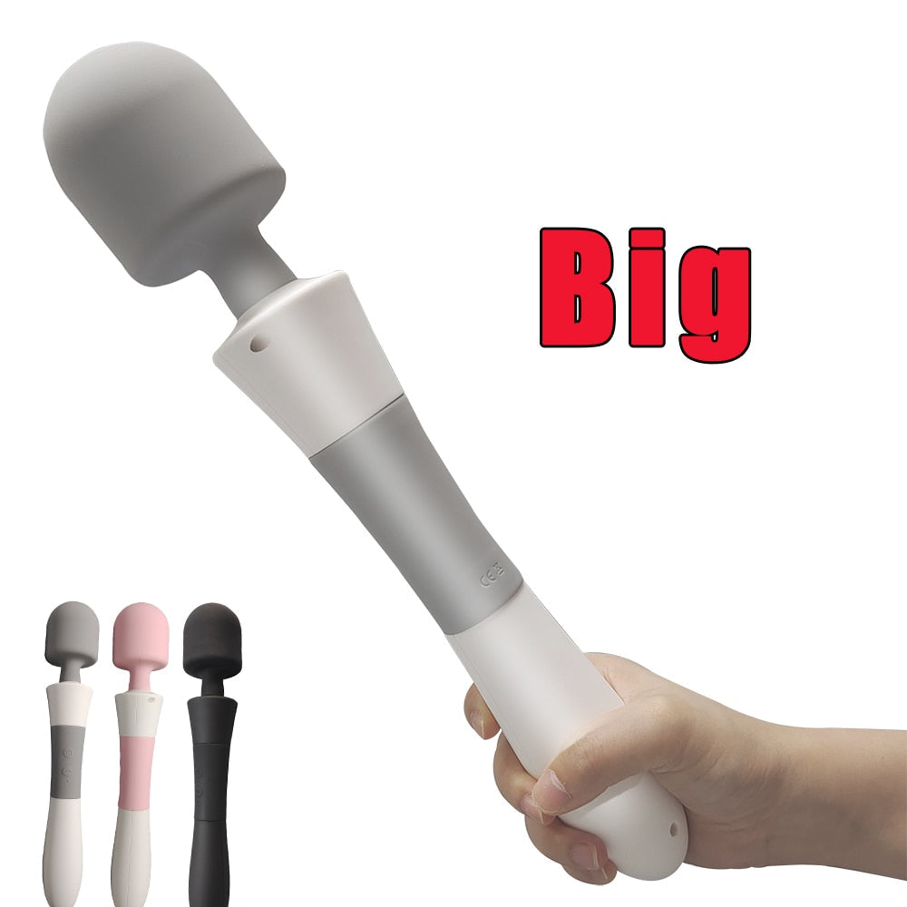 Huge Magic Wand Powerful Vibrators for Women, Big AV Stick Female Clitoris G Spot Body Massager, Adult Vibrator Sex Toys for Women