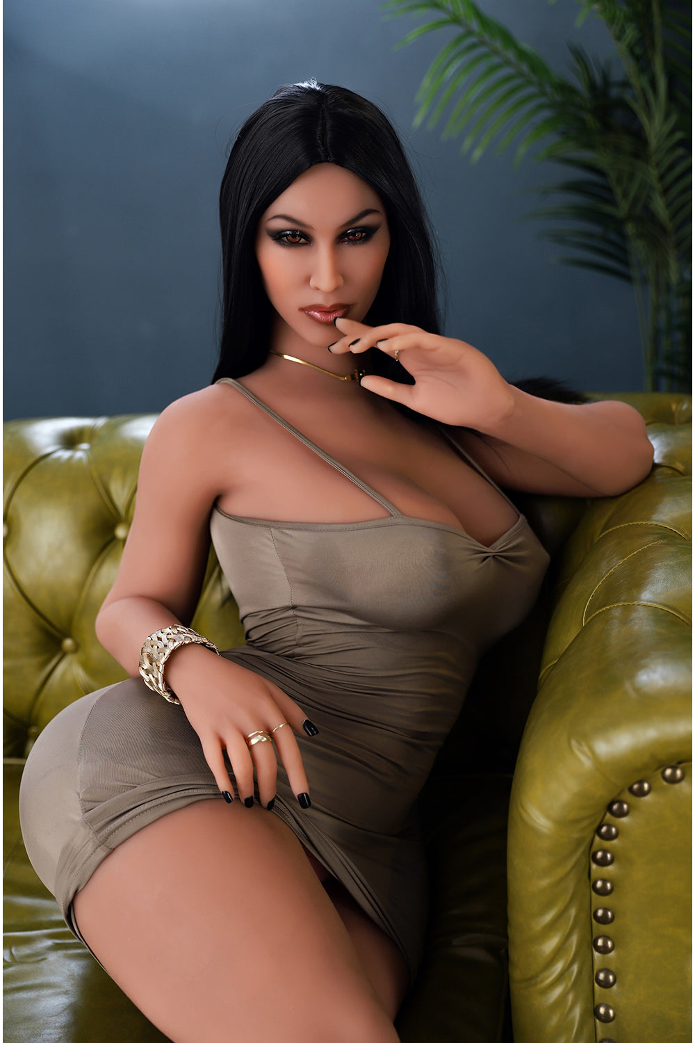 6YE Giada 157cm TPE Big Boobs And Big Ass Latina Realistic Sex Doll NO.1061