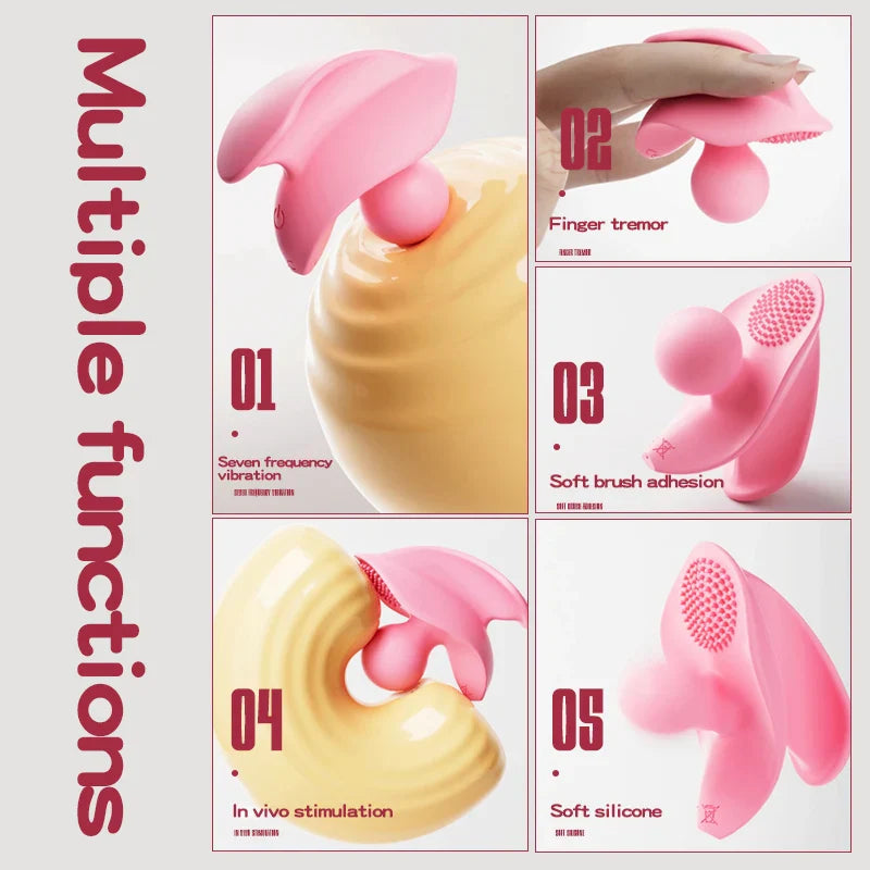Invisible Wear Vibrators for Women, Massager Vibrates Clitoris G Spot, Jump Egg Sex Products, Sextoys, Adult Toy