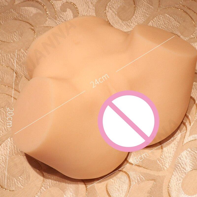 Japan Erotic actress Artificial 2KG Sexy Big Ass Real Vagina Anal Dual Channel Anal Sex Pussy Sex Toys for Men Masturbators