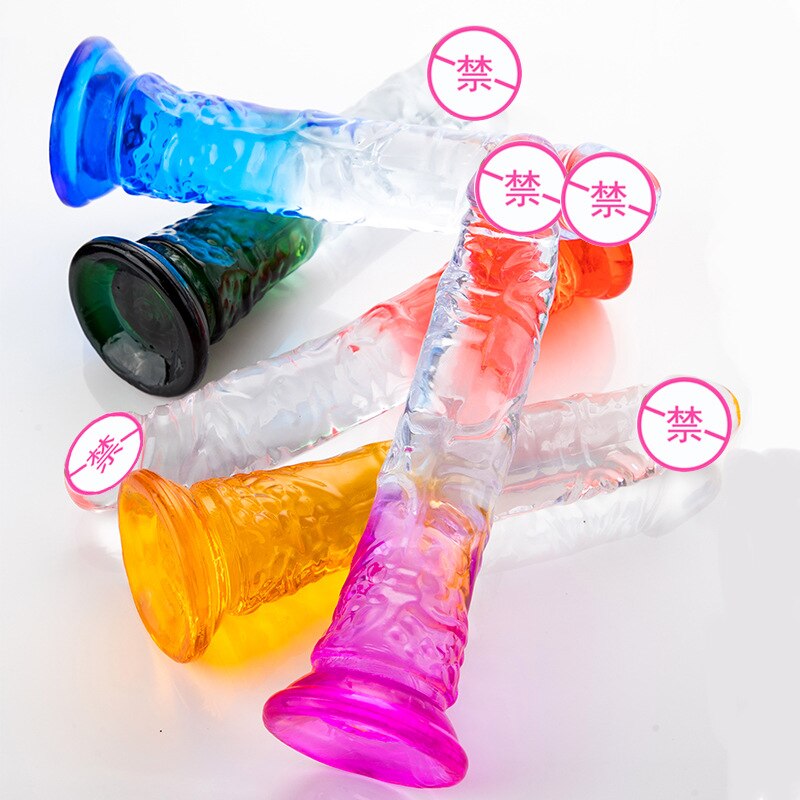 Strong Suction Cup Jelly Big Realistic Dildo Large Penis Dick Anal Female Sexy Sex Toy for Women Adults 18 Men Sexyshop