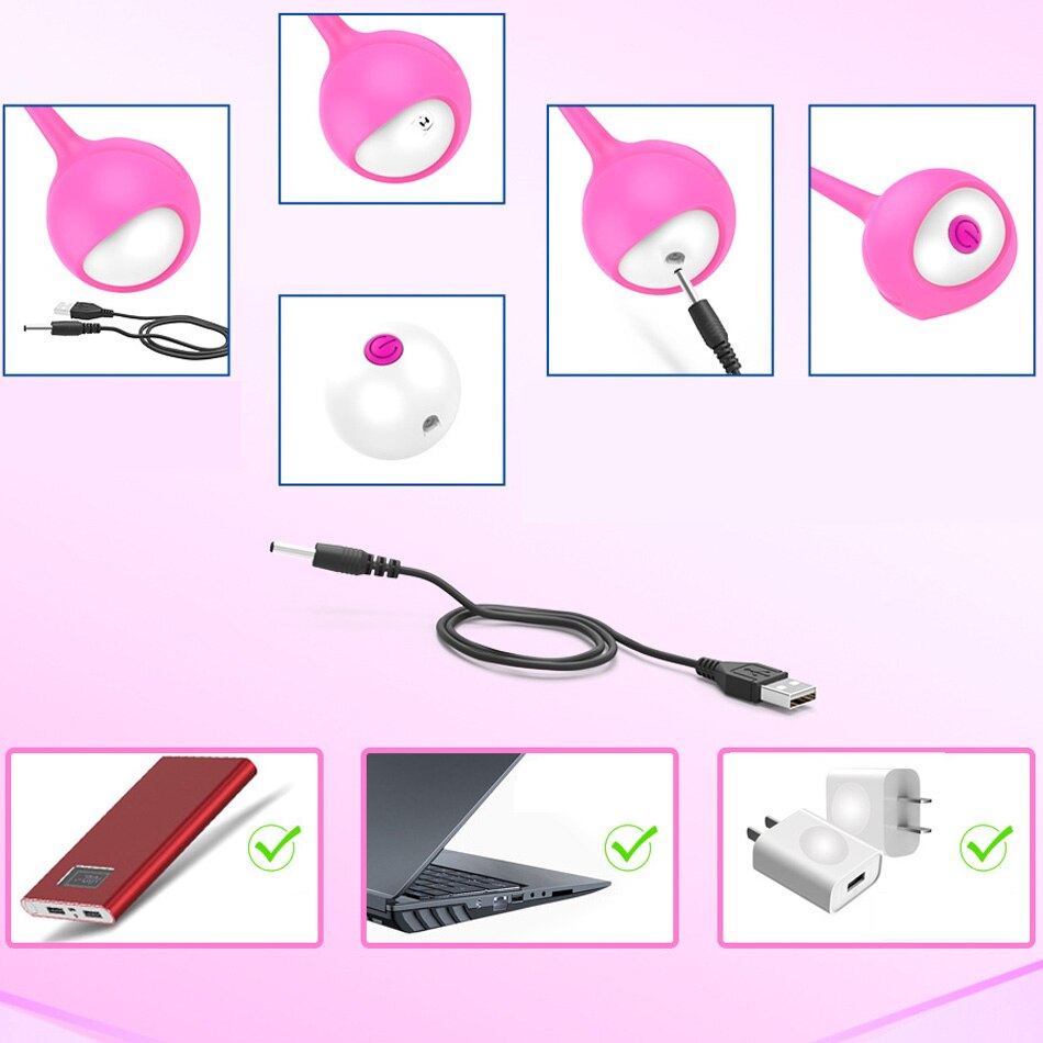 Remote Control Kegel Simulator Ben 10 Wa Vaginal Egg Vibrator Intimate Sex Toy for Adult Women's Vagina