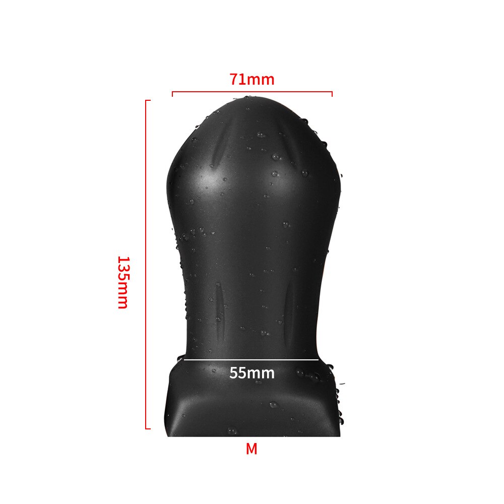 Latest Super Huge Anal Plug Soft Butt Plug Beads Ass Expansion Stimulator Big Anus Egg Dildo Masturbator Sex Toys for Women Man