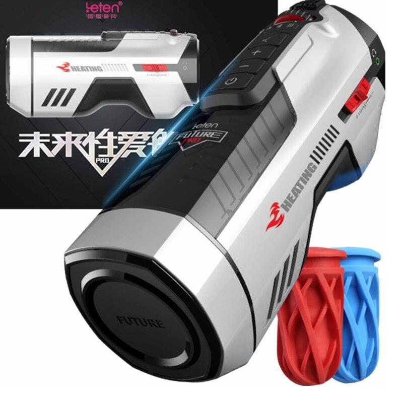 Leten Automatic Piston Telescopic Vagina Male Masturbator Thailand Adults Sex Toys Shop