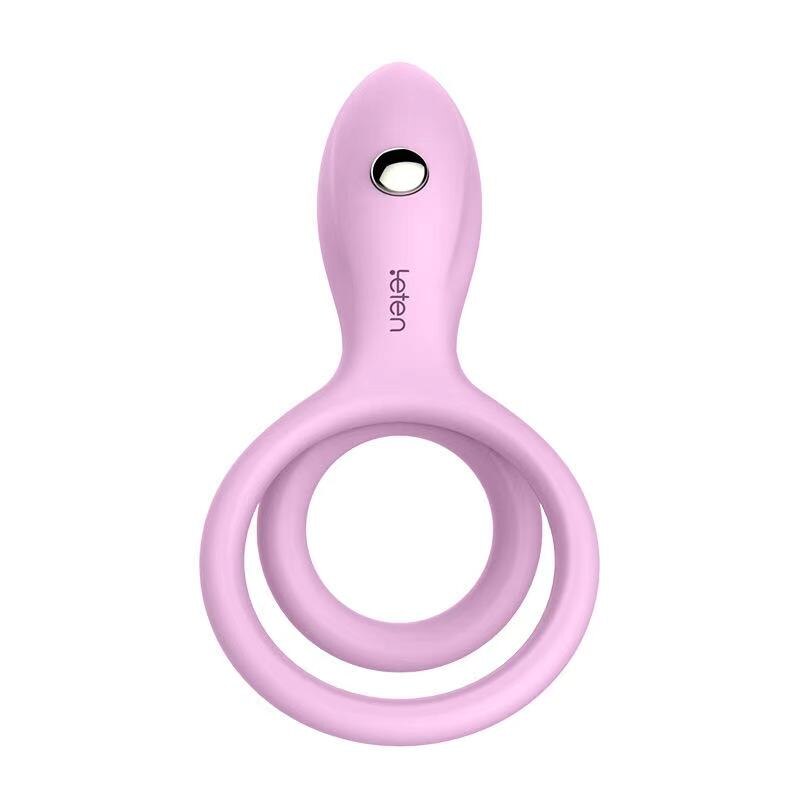 Leten Cock Ring Vibrators Reusable Silicone Dildo Penis Enlargement Delayed Ejaculations Anal Couples Chastity Sexy Toys for Men