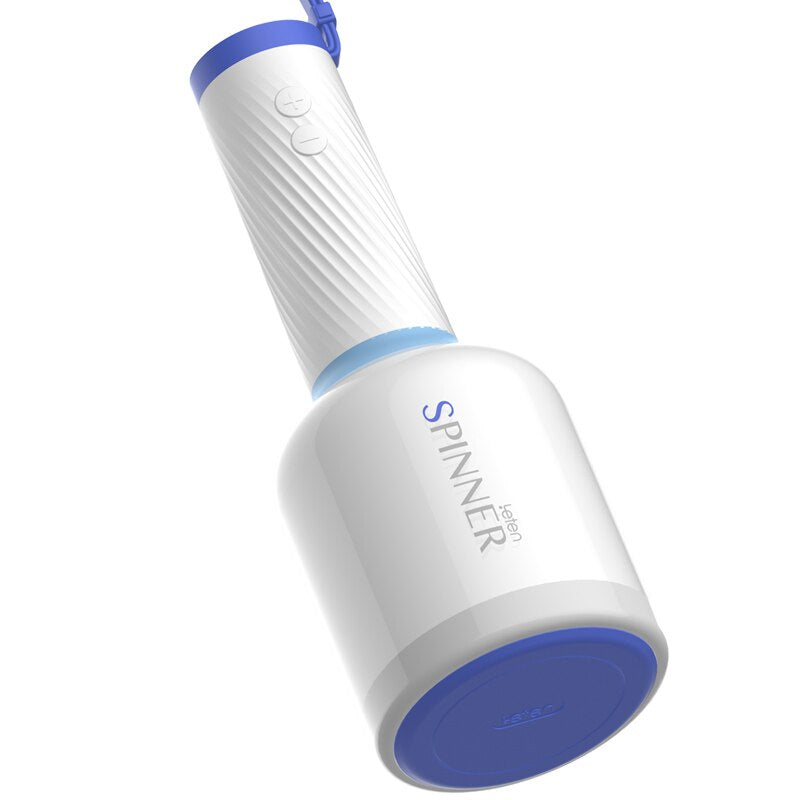 Leten Masturbators Cup Glans Penis Training Sex Toys for Men Powerful Lasting 10 Speed Telescopic and Rotation Strong Vibrating