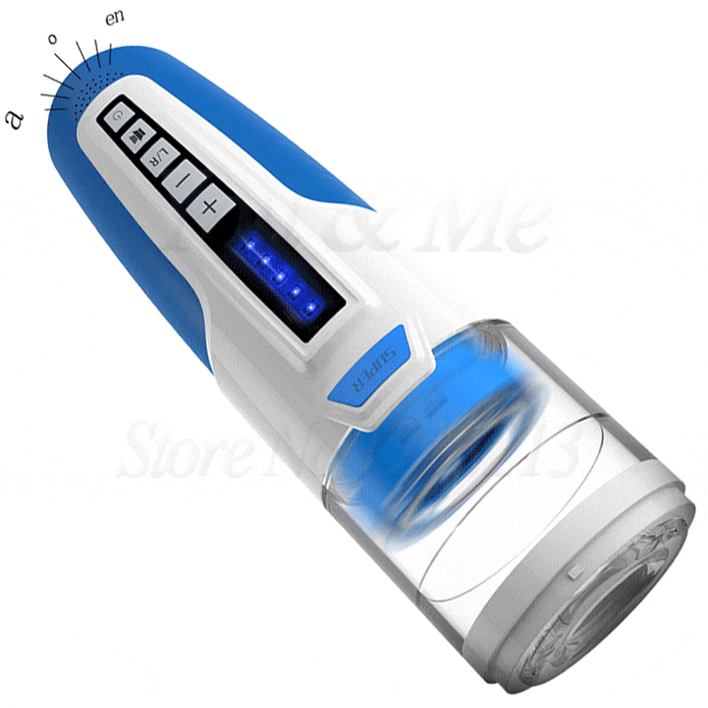 Leten Piston Telescopic Male Masturbator Rotating Retractable Strong Suction Vibrator Oral Sex Toy for Men Blowjob Sex Machine.