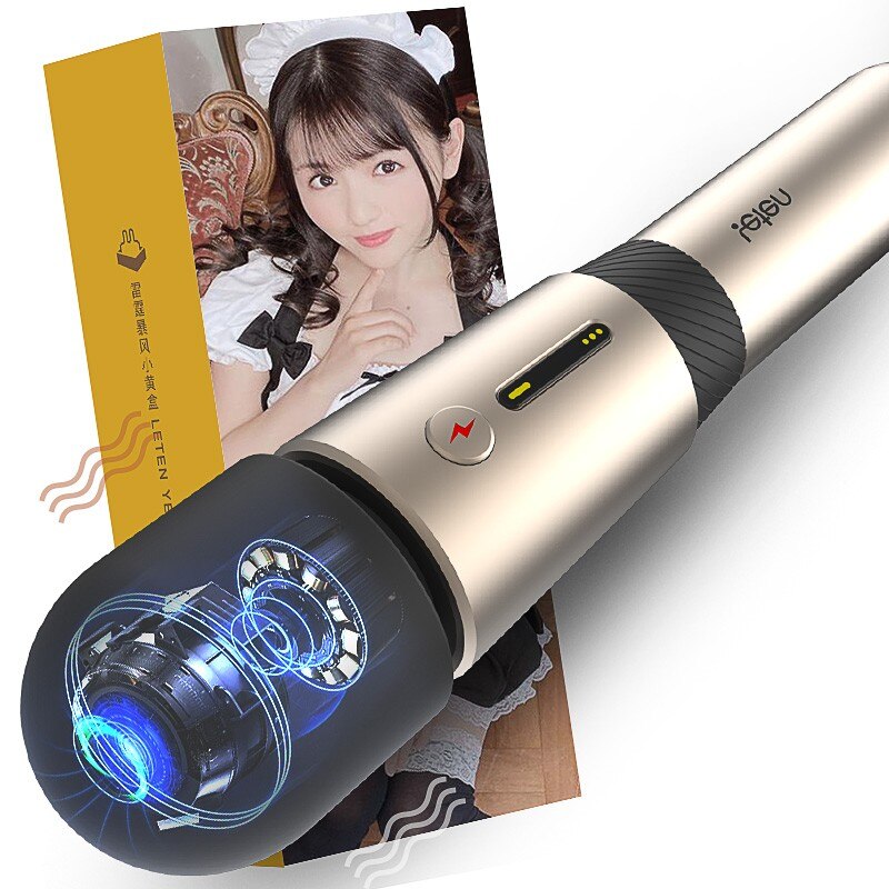 Leten Third-Generation Lightning Massage Wand Vibrators Vagina Clitoris Stimulation Masturbator Adult Sex Toy for Women
