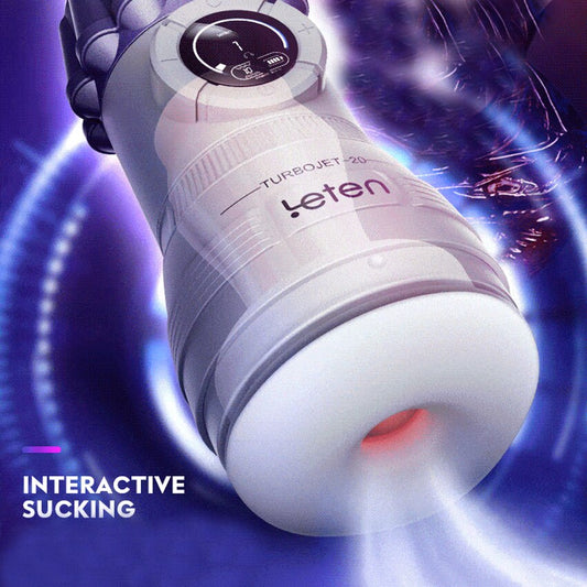 Vortex Spray 20-Sound Interactive Suction Cup Vibrator Fun Game for Men Penis Stimulator Adult Bedroom Toy