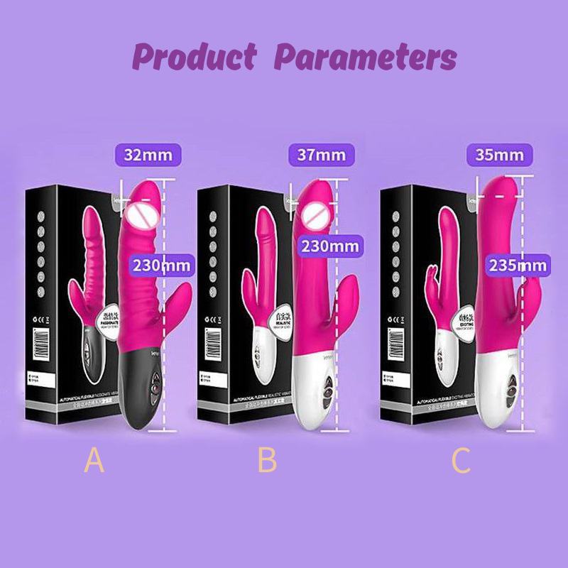 Leten Thrusting Vibrator Heating Electromagnetic Pulse Sex Toys for Women