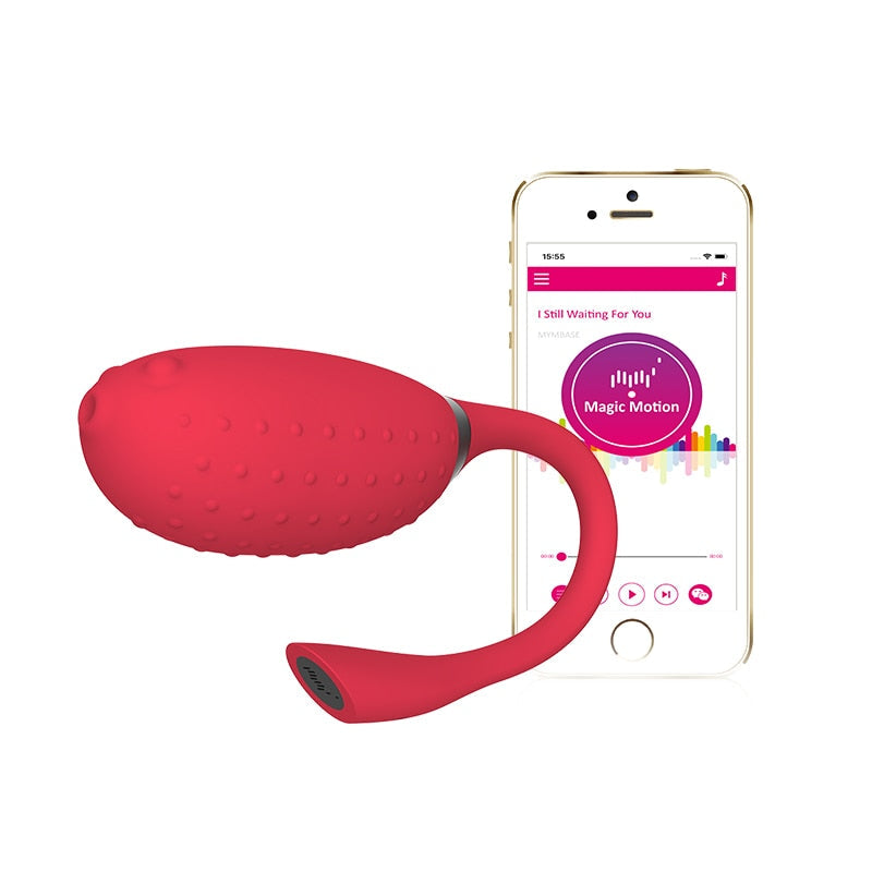 Magic Motion Smart Sex Toy Remote Control Vibrator G-spot Clitoris Fugu App Vibrating Ball Flamingo Vagina Massager for Woman