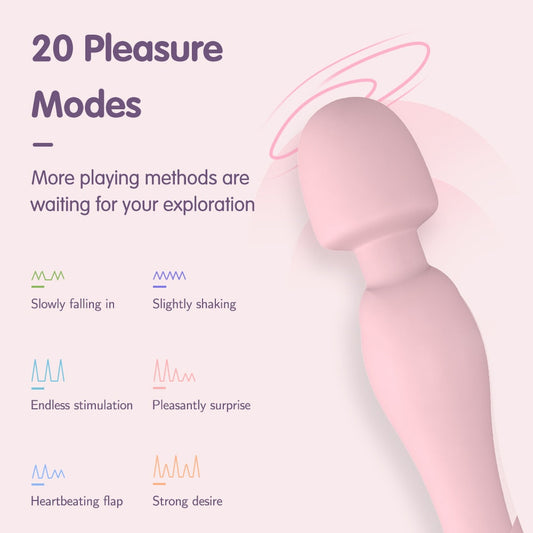 DRYWELL AV Vibrators for Women Powerful Magic Wand Sex Toys for Women Female Vibrator Clitoris Stimulator Toys for Adults 18 Sex