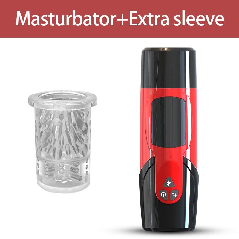 Male Masturbation Cup with 7*3 Adjustable Modes Automatic Telescopic Rotation Masturbator Sex toys for men masturbating