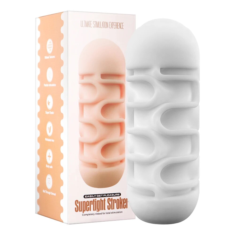 Male Masturbator for Men Sex Toys Soft Real Silicone Vagina Vacuum Pocket Double Blowjob Masturbation Cup for Couple
