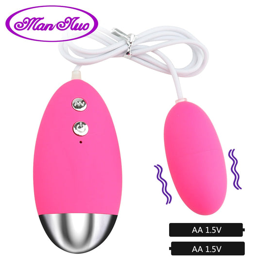 Man Nuo 10-Speed Egg Vibrator Sex Product Remote Control Vibrating Egg Sex Toys for Women Strong Vibration