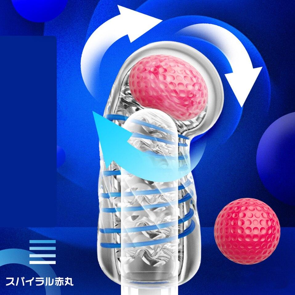 Male Masturbation Gel Soft TPE Man Masturbator Ass Pocket Pussy Cup Licking Anal Masturbation Cup Adult Sex Toys For Man