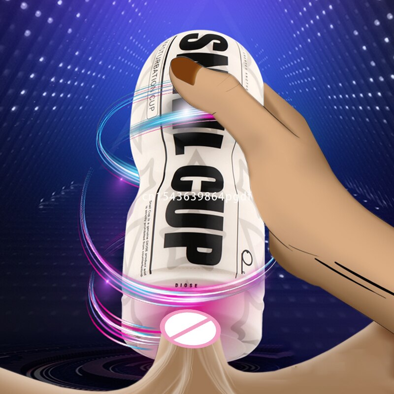3D Pussy Masturbator Cup, Realistic Vagina Male Silicone Masturbator Suction Cup, Sex Shop Sex Toys for Men