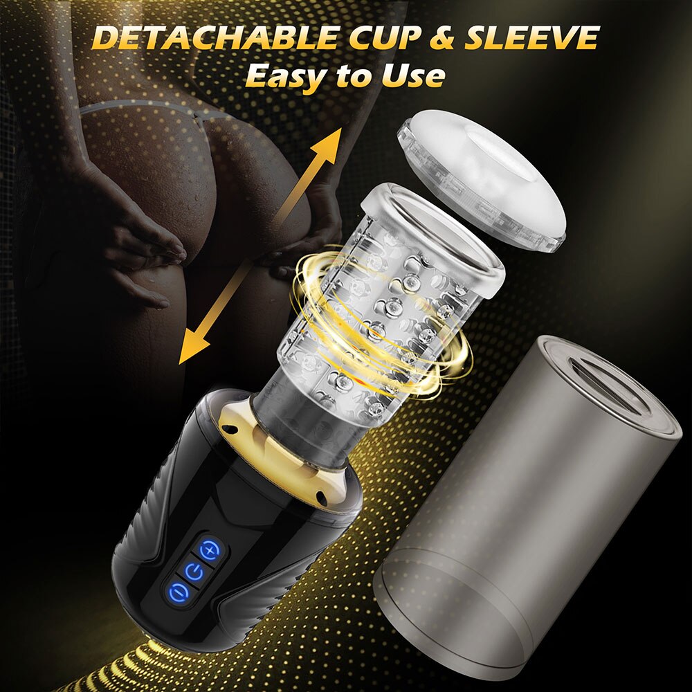 Best-Selling Male Masturbator Automatic Intimate Adult Product For Men Penis Suction Cup Machine Blowjob Masturbator Sex Toy For Men