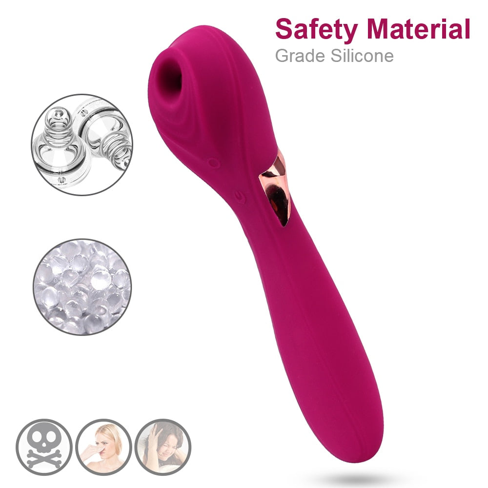 Masturbator, Nipple Massager, Clitoris Stimulator, Blowjob Oral, Vaginal Sucking Vibrator, Clit Sucker Sex Toys for Adult Women