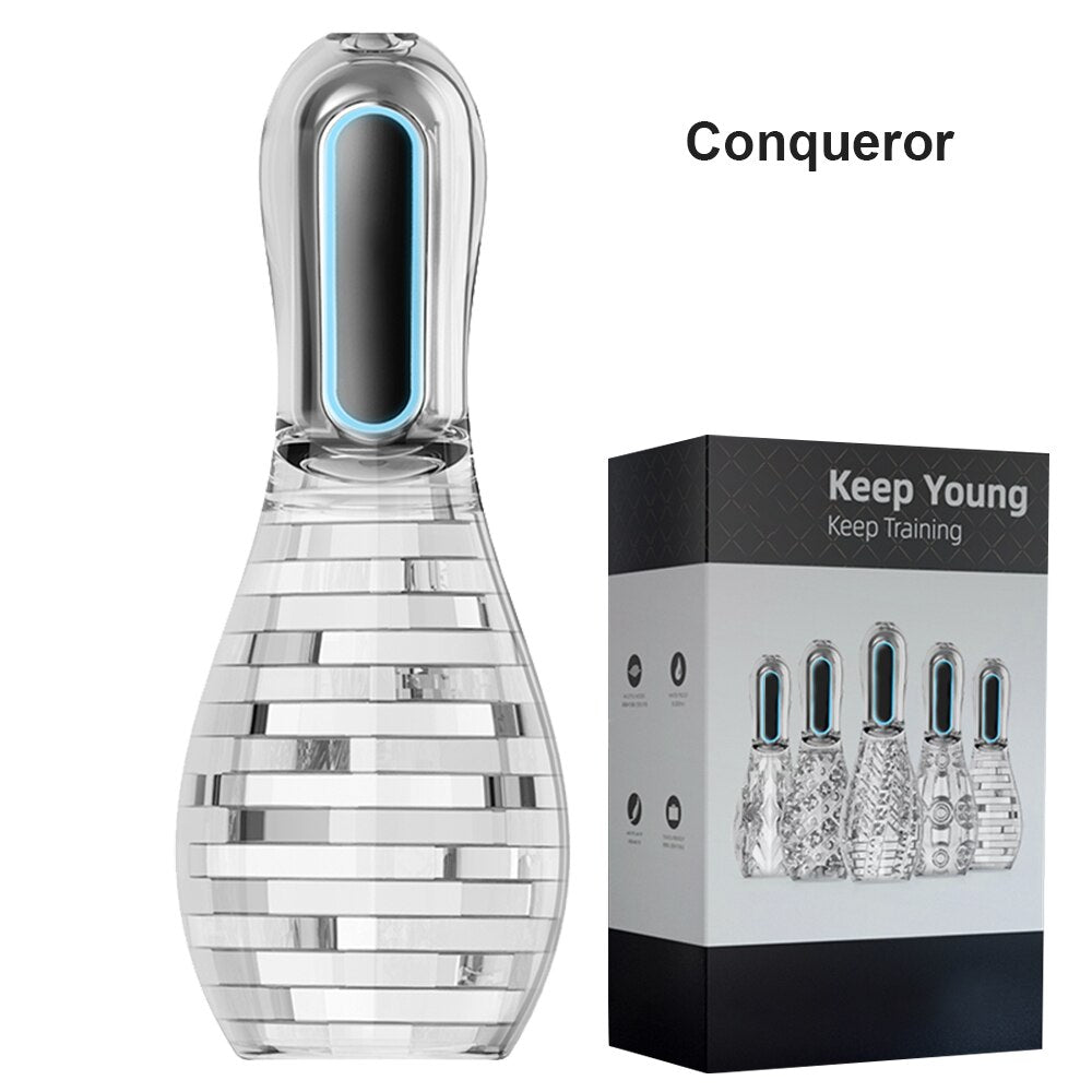 Automatic Suction Male Masturbator Real Oral Sex Glans Trainer Penis Massage Cock Enlarger Glans Vibrator Sex Toy for Men