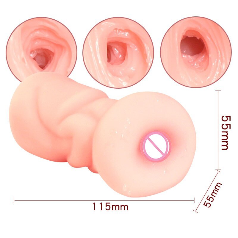 Male Masturbator Sex Toy Artificial Oral Vagina Tongue Massage Penis Male Masturbator Gay Adult Sex Accessories