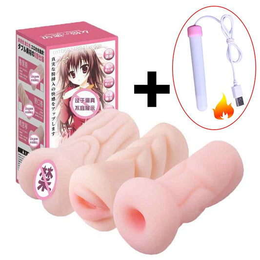 Realistic Male Masturbator Blowjob Pocket Pussy for Men Masturbating Sex Toys Industry Vagina Sex Toys for Men