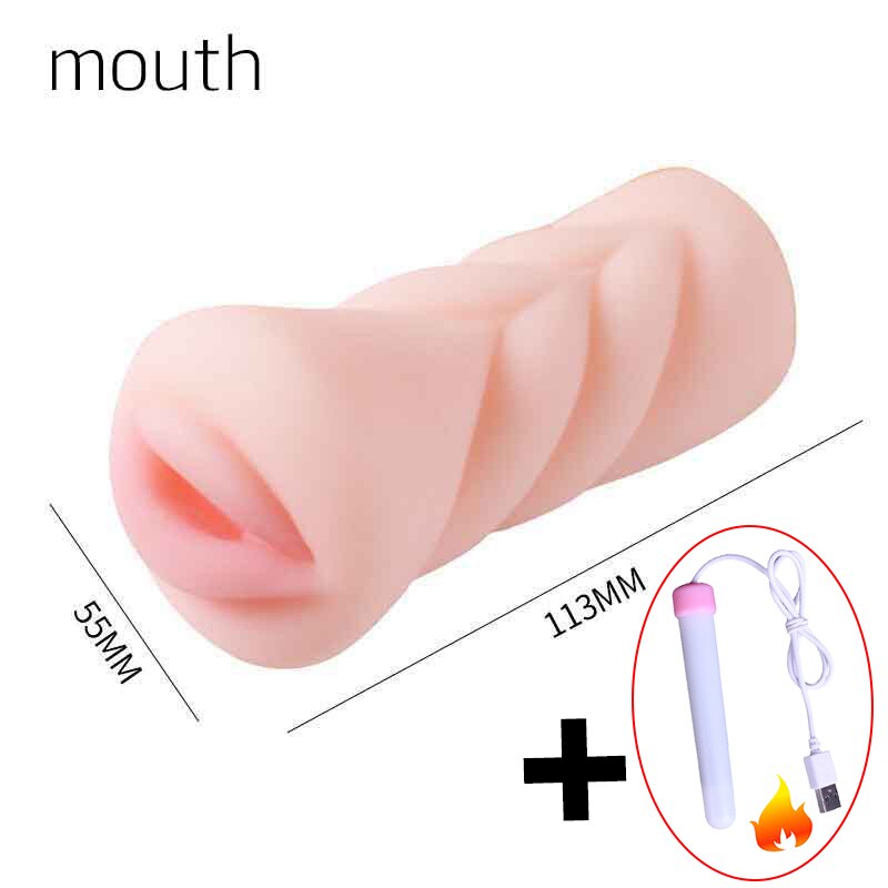 Realistic Male Masturbator Blowjob Pocket Pussy for Men Masturbating Sex Toys Industry Vagina Sex Toys for Men