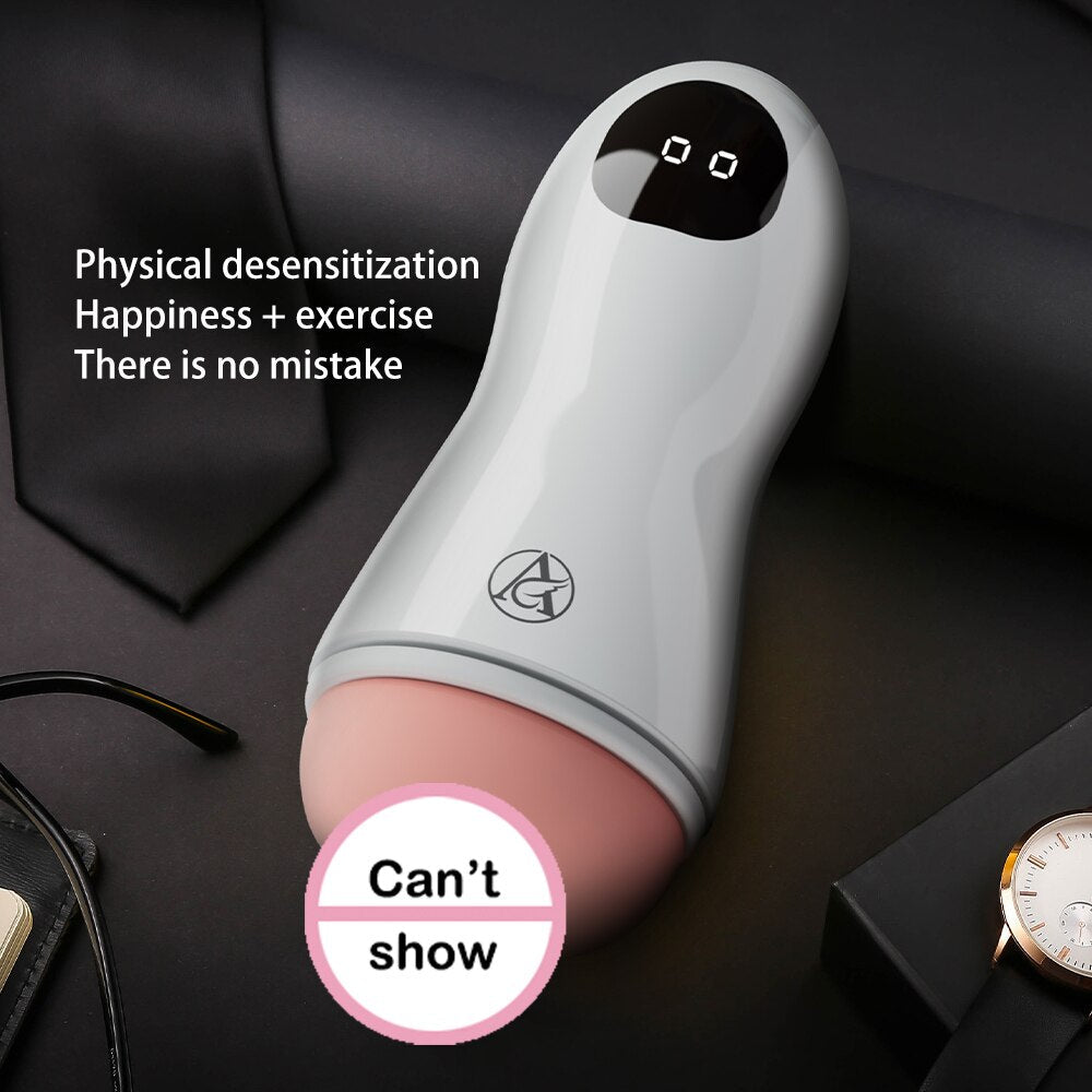 Male Masturbator Cup Realistic Vagina Anal Blowjob Penis Massager Pocket Pussy Sex Toy Male Orgasm Adult Cup Product
