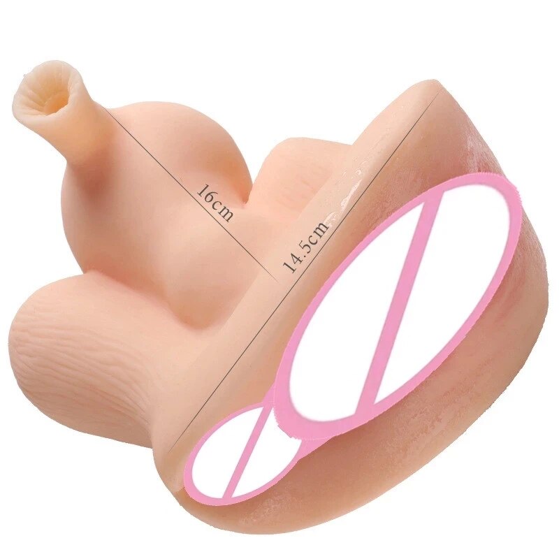 Soft Uterus Masturbator, Vaginal Cup, Real Female Model, Real Vagina for Men, Anal Sex, Deep Uterus, Sex, Prostate Stimulator, Sextoy