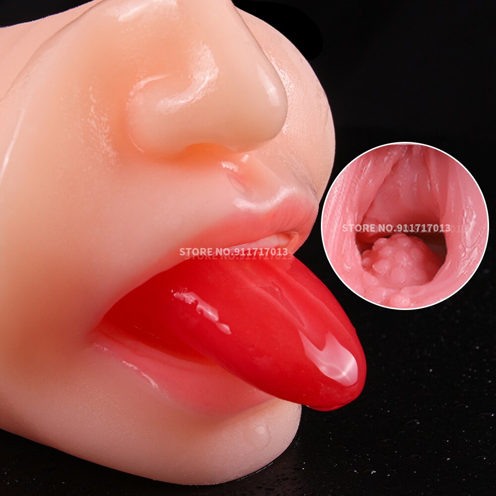 Realistic Vagina Pocket Artificial Male Masturbators Cup Soft Deep Realistic Anal Silicone Sex Toys