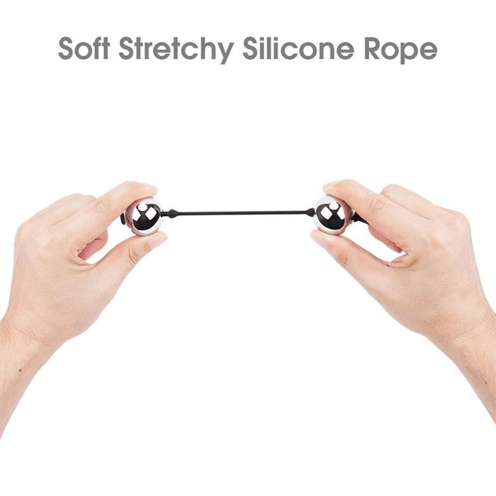Metal Geisha Balls Vaginal Balls Kegel Ball Ben Wa Ball Anal Beads Vagina Tighten Exercise Anal Plug Sex Toy for Women Sex Shop
