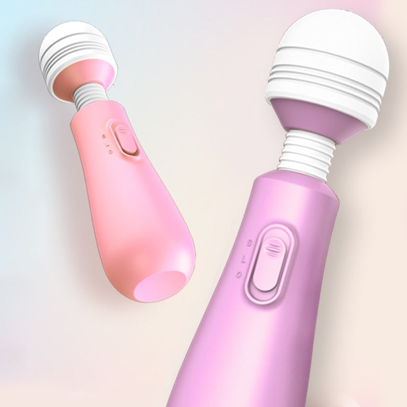 Mini AV Wand Tumbler Vibrator for Women Sex Accessories Nipple Clitoral Stimulator for Female Adults Masturbation Sex Toy