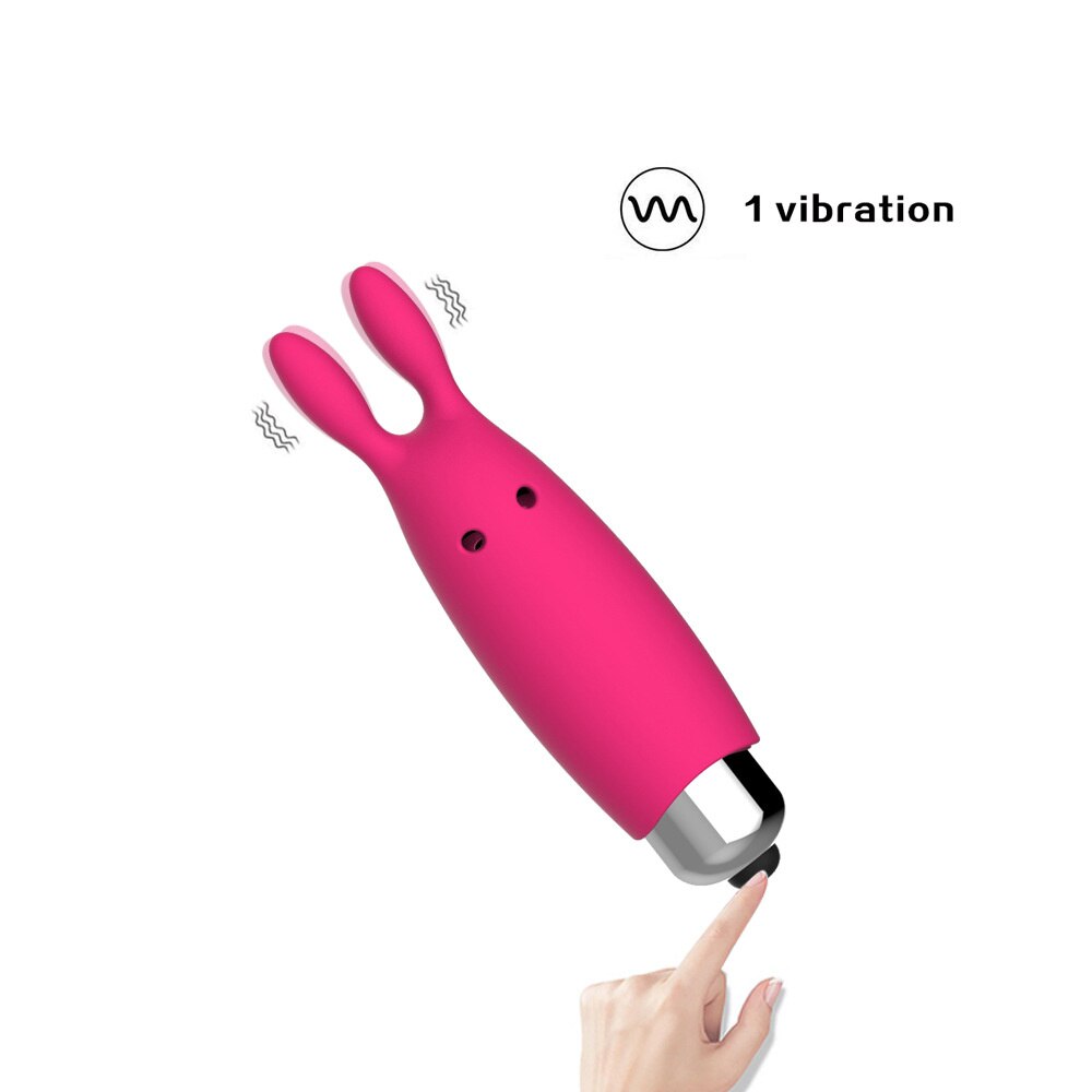 Mini G-Spot Clitoral Dildo Vibrator Jump Sex Toys for Women Masturbation Anal Plug Adult Games 18 Excitation Fidget Device