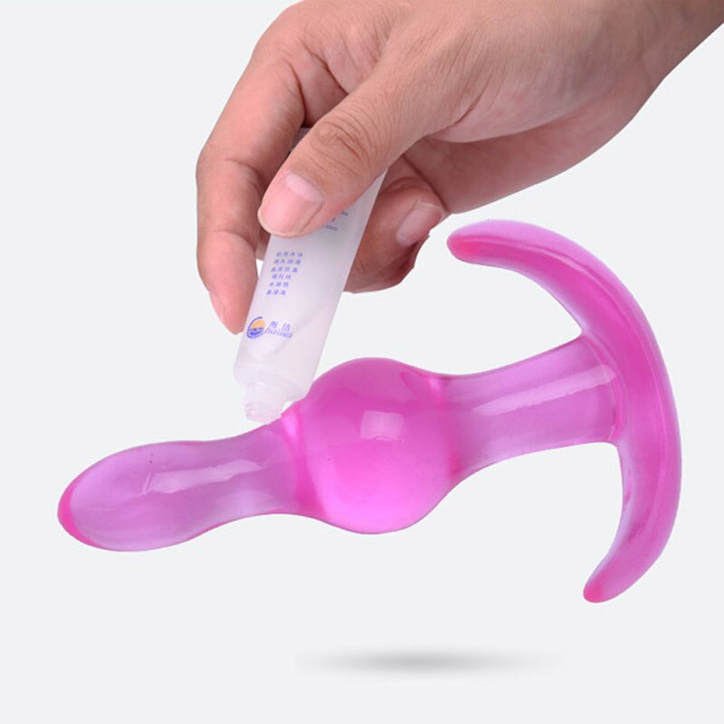 Mini Silicone Anal Plug Beads Jelly Toys Skin Feeling Dildo Adult Sex Toys for Men Butt Plug Sex Products Sex Toys for Women