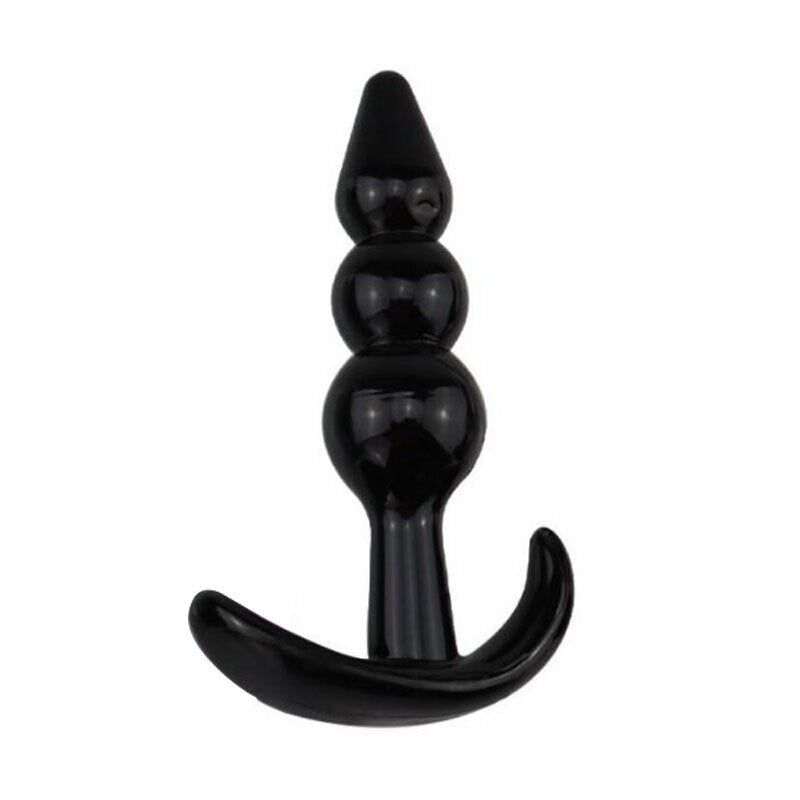Mini Silicone Anal Plug Beads Jelly Toys Skin Feeling Dildo Adult Sex Toys for Men Butt Plug Sex Products Sex Toys for Women