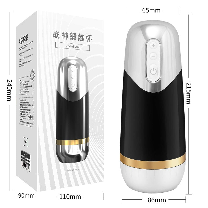 God of War masturbator blowjob automatic sucking male vagina sex toy Homme adult goods 18+