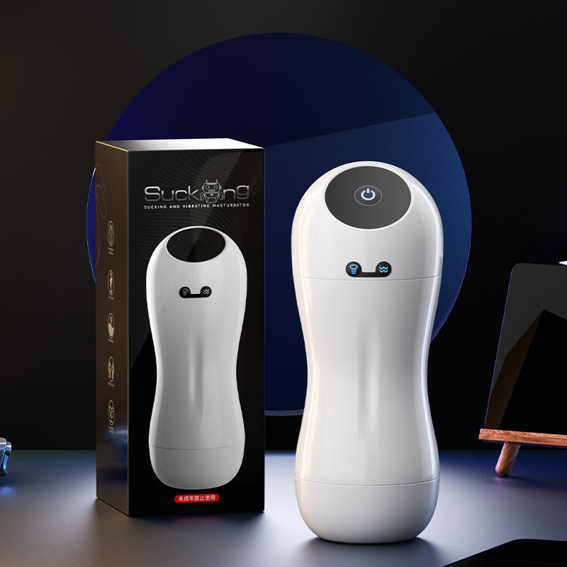 Smart Automatic Male Masturbator Cup Xiaomi Automatic Suction Blowjob Automatic Vibration Men's Sex Toy