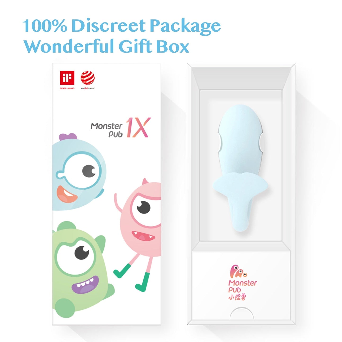 Monster Pub 1X Bluetooth Remote Vibrators Rechargeable Clitoral & G-Spot Sex Toys for Adults 18 Women Masturbator Product