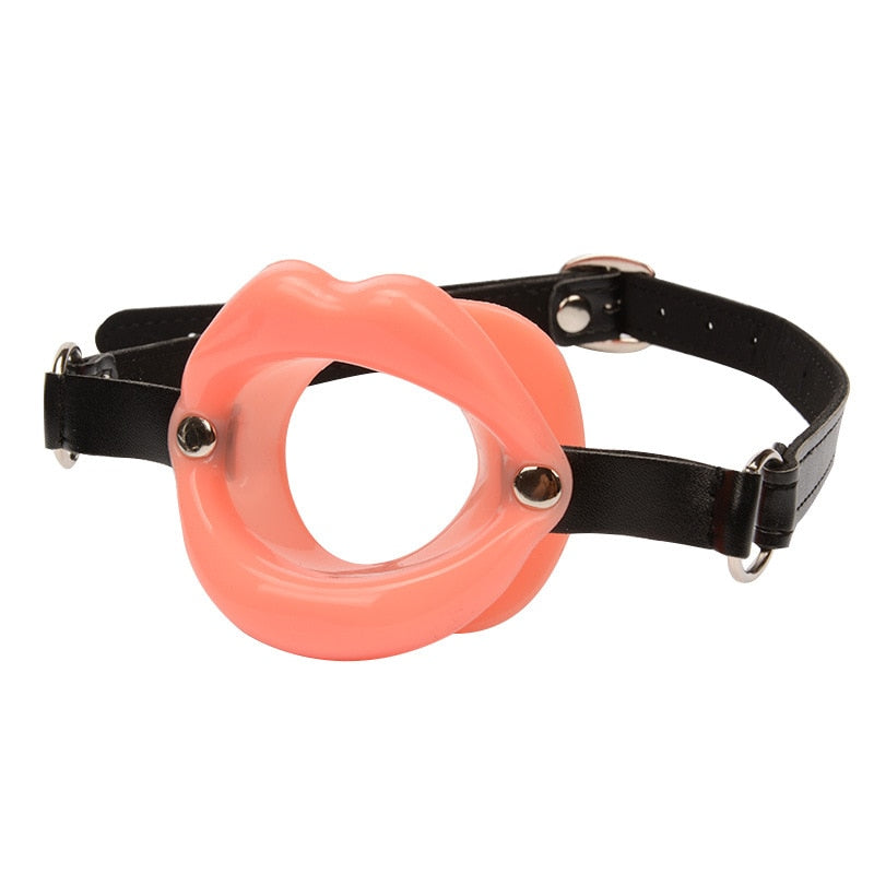 Mouth Gag for Oral Sex Toys Silicone Lips Open Expander BDSM Slave Fetish Bdsm Bondage Restraints Erotic Plug Women Couples Shop