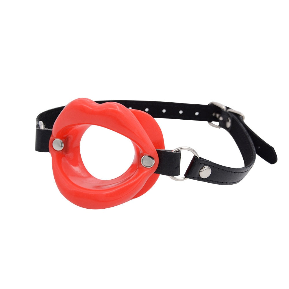 Mouth Gag for Oral Sex Toys Silicone Lips Open Expander BDSM Slave Fetish Bdsm Bondage Restraints Erotic Plug Women Couples Shop